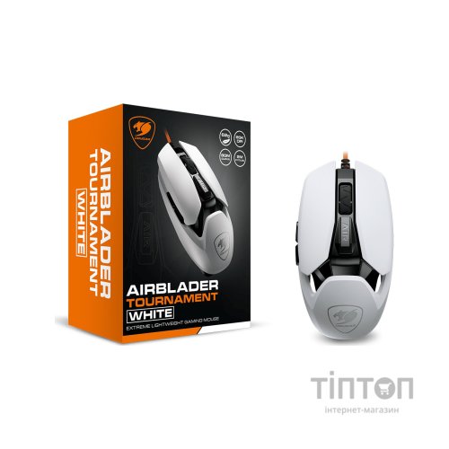 Мишка Cougar AirBlader Tournament USB White (AirBlader Tournament White)