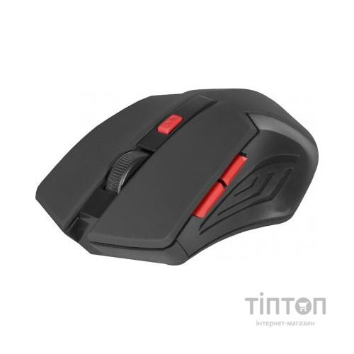 Мишка Defender Accura MM-275 Black-Red (52276)