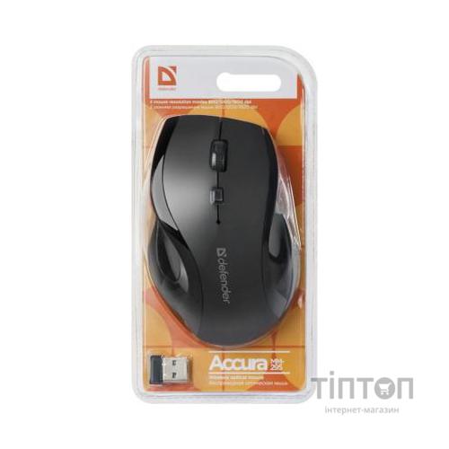 Мишка Defender Accura MM-295 Black (52295)