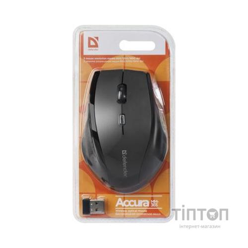 Мишка Defender Accura MM-365 Black (52365)