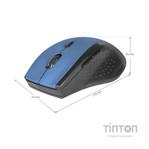 Мишка Defender Accura MM-365 Blue (52366)