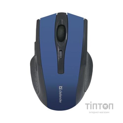 Мишка Defender Accura MM-665 Blue (52667)