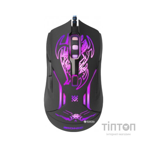 Мишка Defender Bionic GM-250L Black (52250)