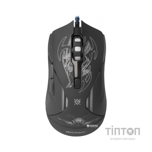 Мишка Defender Bionic GM-250L Black (52250)