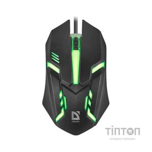 Мишка Defender Cyber MB-560L Black (52560)
