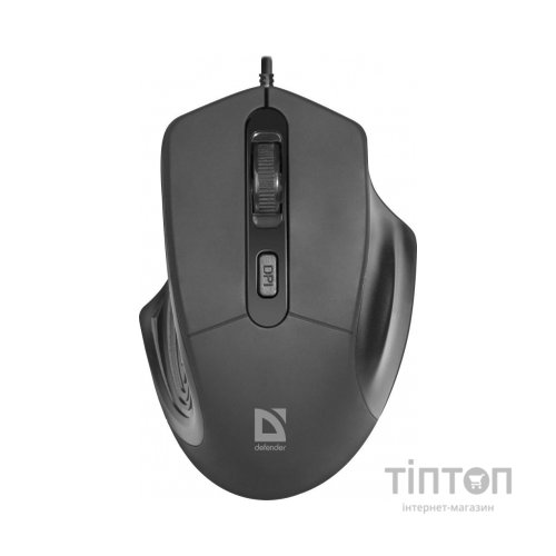 Мишка Defender Datum MB-347 Black (52347)