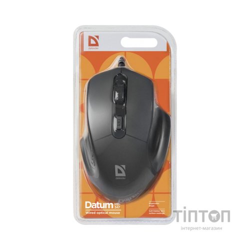 Мишка Defender Datum MB-347 Black (52347)