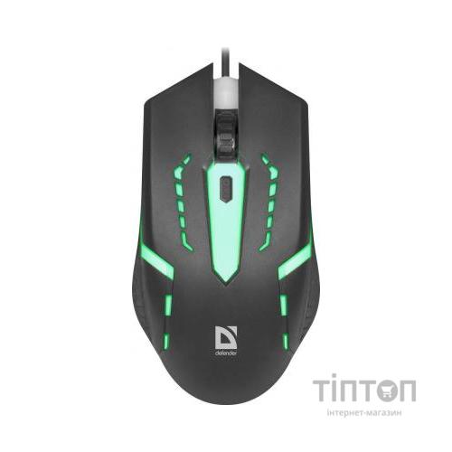 Мишка Defender Hit MB-601 Black (52601)