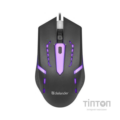 Мишка Defender Hit MB-601 Black (52601)