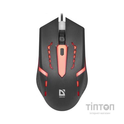 Мишка Defender Hit MB-601 Black (52601)