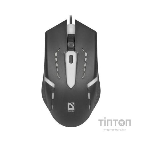 Мишка Defender Hit MB-601 Black (52601)