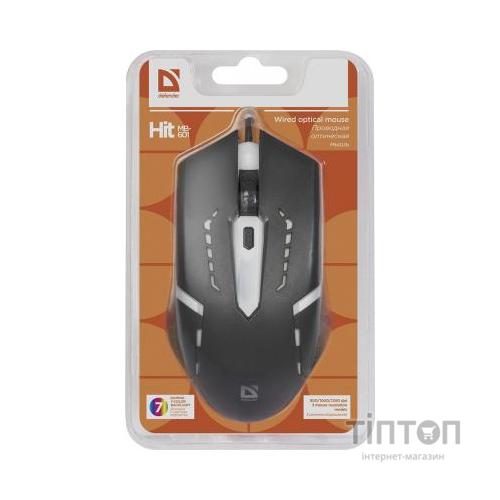 Мишка Defender Hit MB-601 Black (52601)