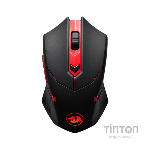 Мишка Defender M601WL-BA Wireless + mouse pad Black/Red (78227)