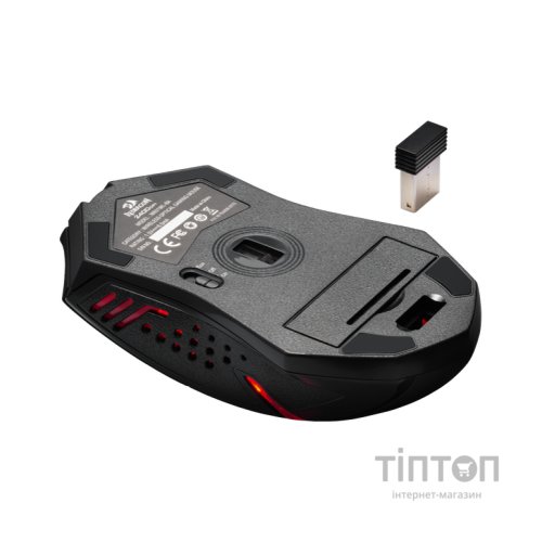 Мишка Defender M601WL-BA Wireless + mouse pad Black/Red (78227)