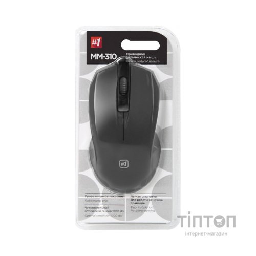 Мишка Defender MM-310 Black (52310)