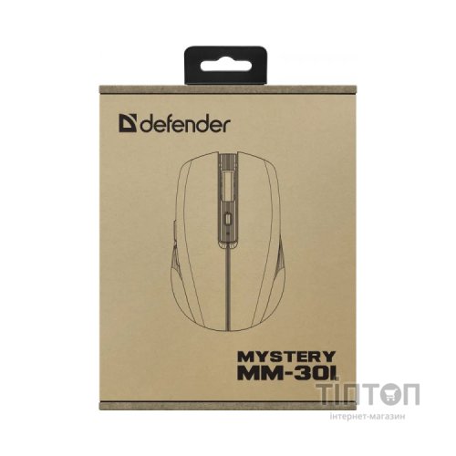 Мишка Defender Mystery MM301 LED Wireless/Bluetooth Violet (52301)