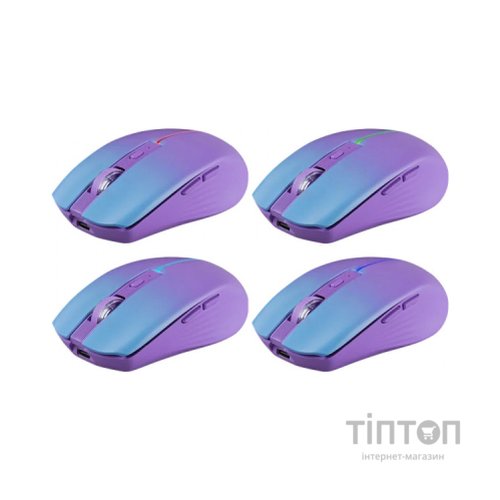 Мишка Defender Mystery MM301 LED Wireless/Bluetooth Violet (52301)