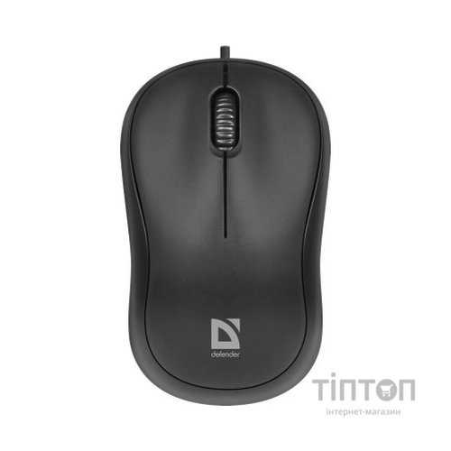 Мишка Defender Patch MS-759 Black (52759)