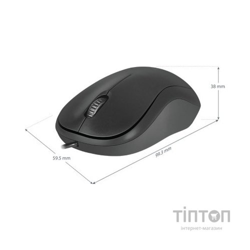 Мишка Defender Patch MS-759 Black (52759)