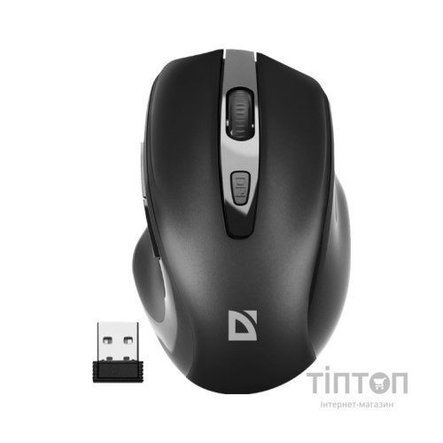 Мишка Defender Prime MB-053 Silent Wireless Black (52053)