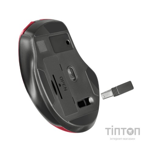 Мишка Defender Prime MB-053 Silent Wireless Red (52052)