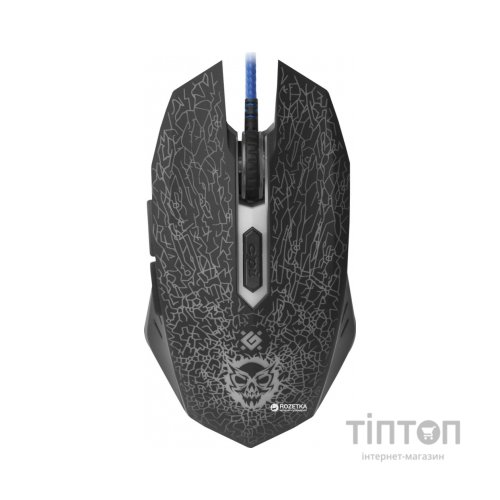 Мишка Defender Shock GM-110L Black (52110)