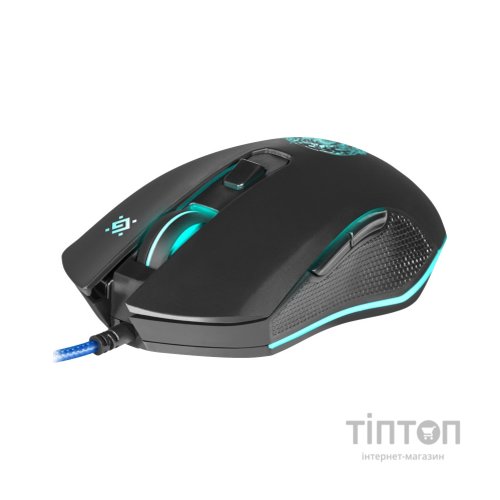 Мишка Defender Sleipnir GM-927 USB Black+ Килимок (52927)