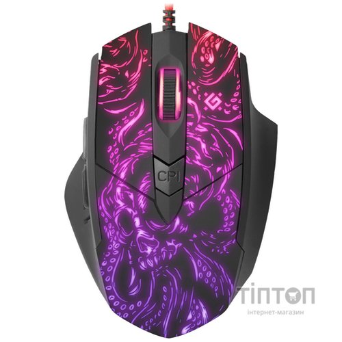 Мишка Defender Titan GM-650L RGB Black (52650)