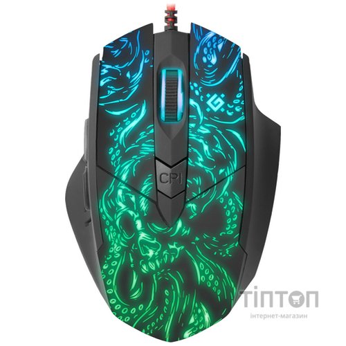 Мишка Defender Titan GM-650L RGB Black (52650)
