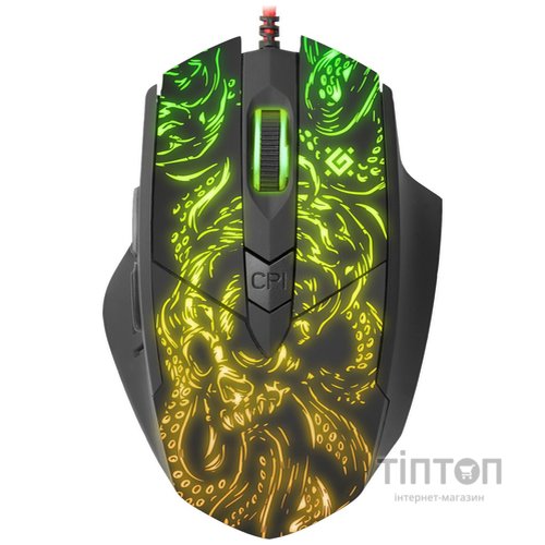 Мишка Defender Titan GM-650L RGB Black (52650)