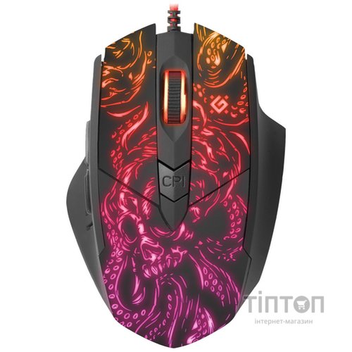 Мишка Defender Titan GM-650L RGB Black (52650)
