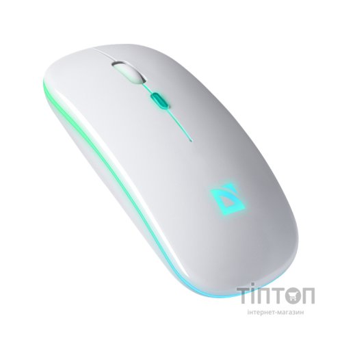 Мишка Defender Touch MM-997 Silent Wireless RGB White (52998)