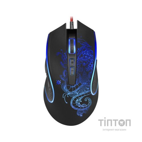 Мишка Defender Venom GM-640L Black (52640)