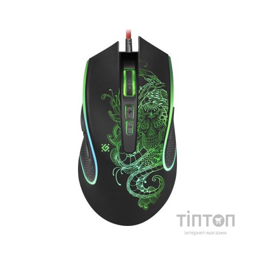 Мишка Defender Venom GM-640L Black (52640)