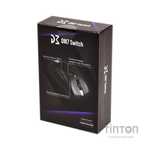 Мишка Dream Machines DM7 Switch Kailh PA 3370 Black (DM7_SWITCH)