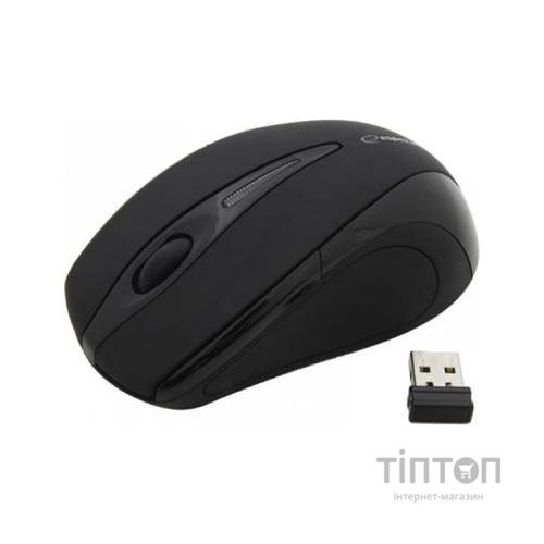 Мишка Esperanza Mouse EM101K чорна, безпровідна, USB