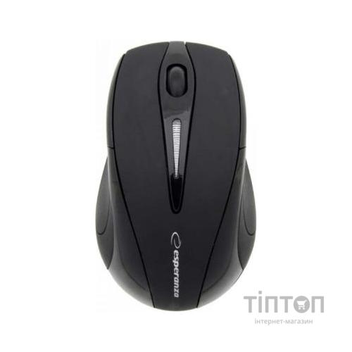 Мишка Esperanza Mouse EM101K чорна, безпровідна, USB
