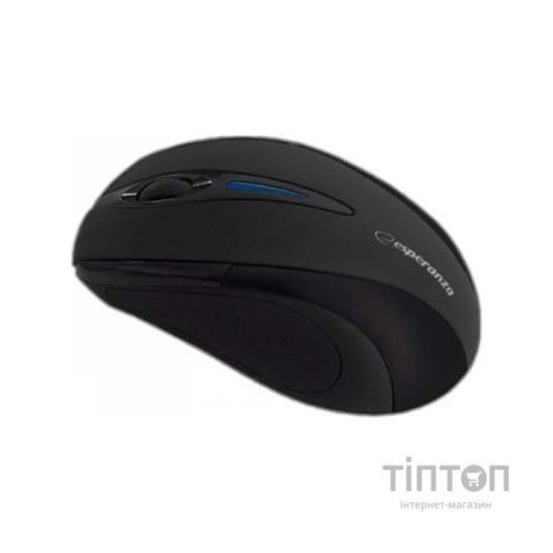 Мишка Esperanza Mouse EM101K чорна, безпровідна, USB