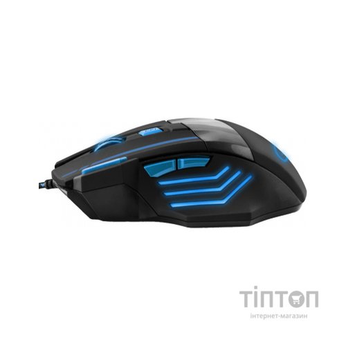 Мишка Esperanza MX201 чорно-синя, USB