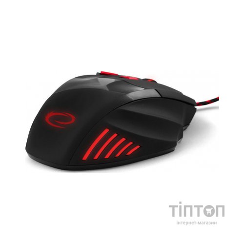 Мишка Esperanza MX201 Wolf чорно-червона, USB