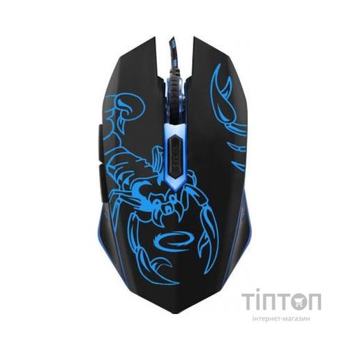 Мишка Esperanza MX203 Scorpio чорно-синя, USB