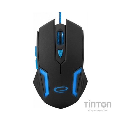 Мишка Esperanza MX205 Fighter чорно-синя, USB