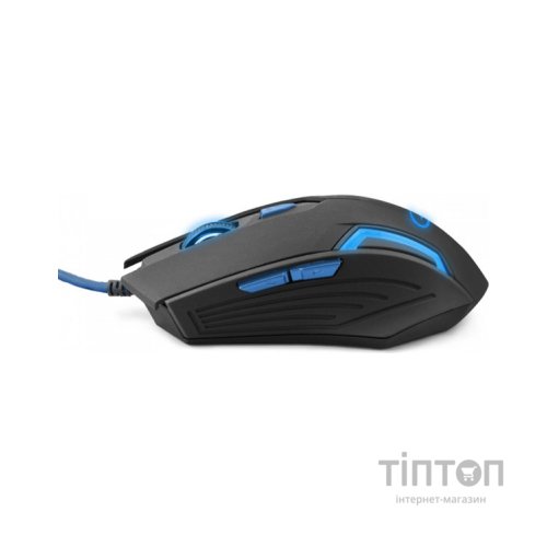 Мишка Esperanza MX205 Fighter чорно-синя, USB