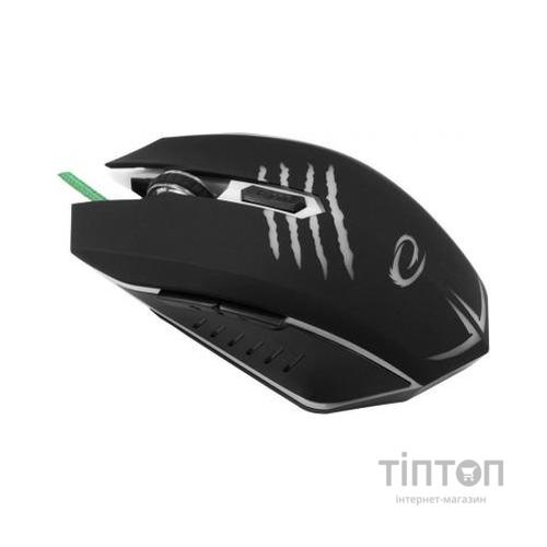 Мишка Esperanza MX209 Claw чорно-зелена, USB