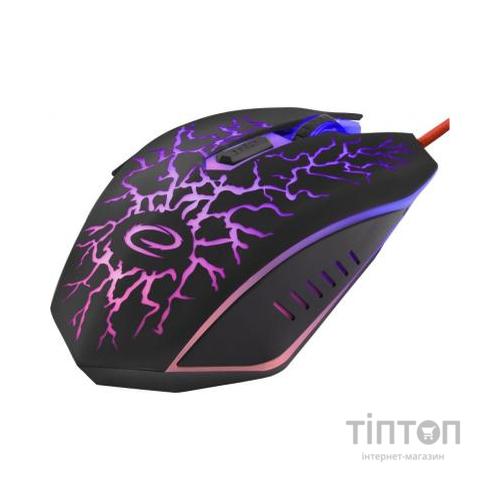 Мишка Esperanza MX211 Lightning чорна, USB