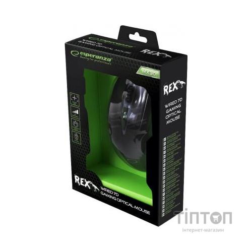 Мишка Esperanza MX301 Rex чорна, USB