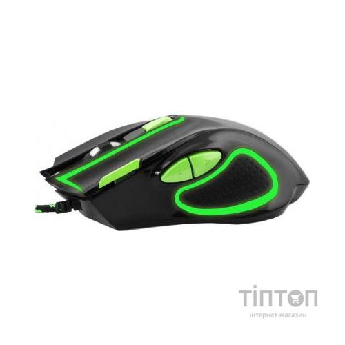 Мишка Esperanza MX401 Hawk чорно-зелена, USB