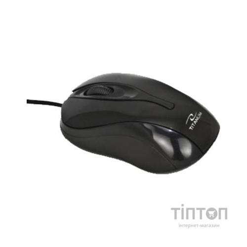 Мишка Esperanza Titanum TM103K чорна, USB