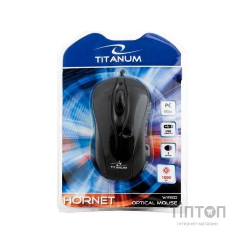 Мишка Esperanza Titanum TM103K чорна, USB