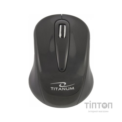 Мишка Esperanza Titanum TM104K чорна, безпровідна, USB